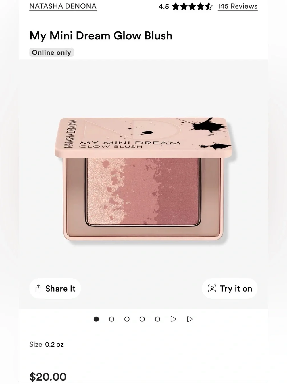 Natasha Denona My Mini Dream Glow Blush